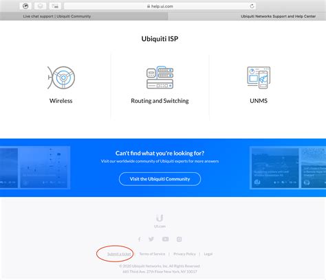 unifi live chat support.